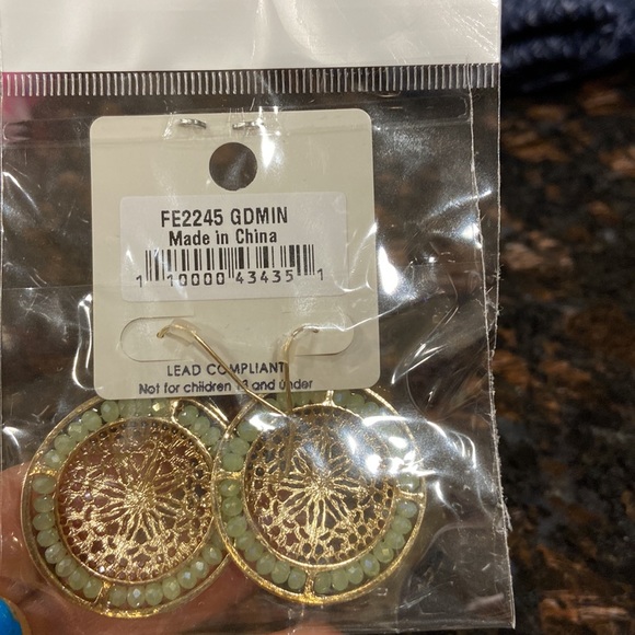 Neu gem stone earring - Picture 2 of 2